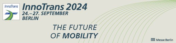 We will be at the Innotrans exhibition 2024